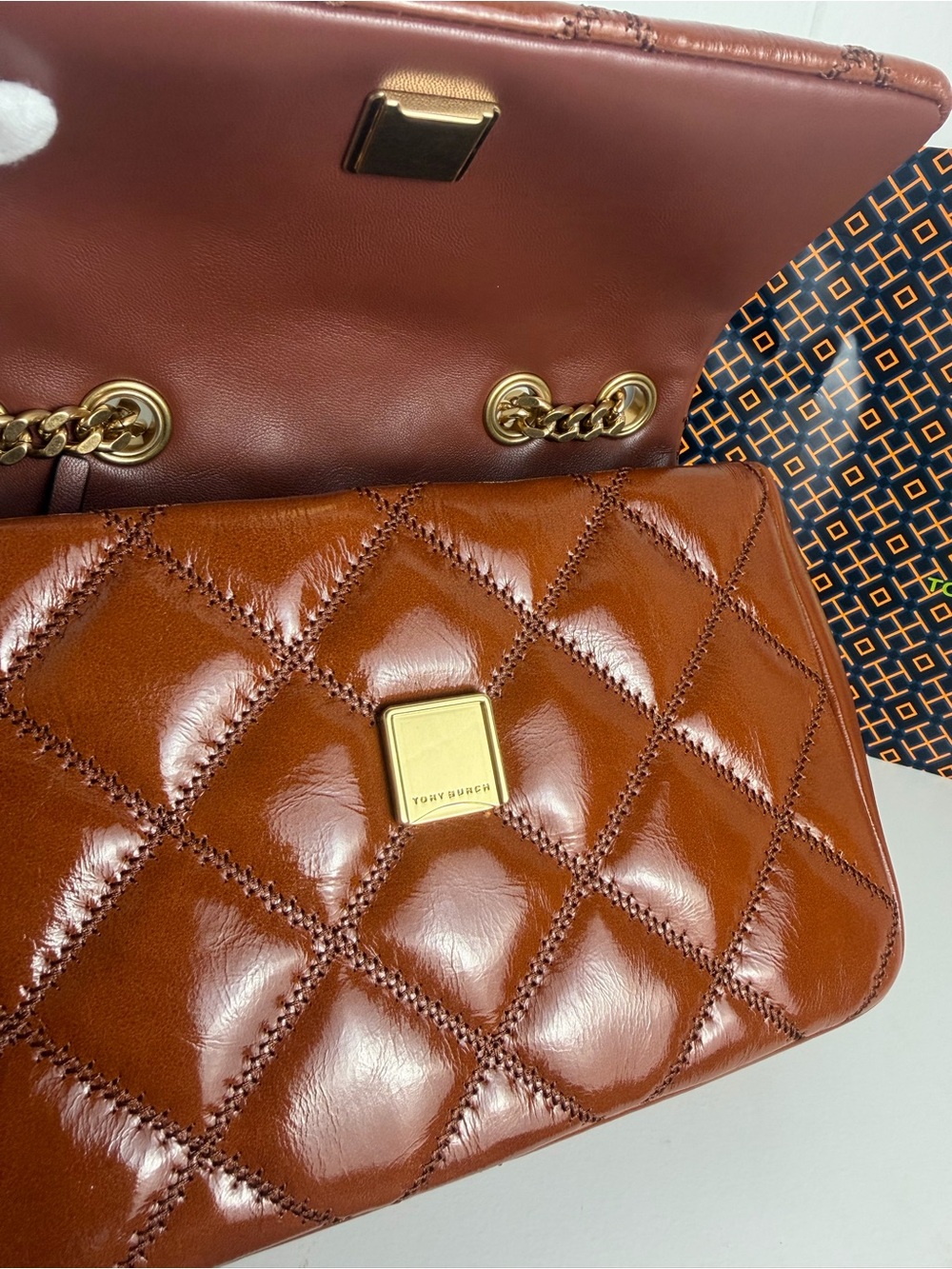 NWT Tory Burch Willa Shine Small Shoulder Bag - Picture 12 of 15